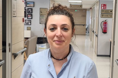 Glòria Castro, infermera referent a l'Hospital Universitari de la Santa Creu de Vic
